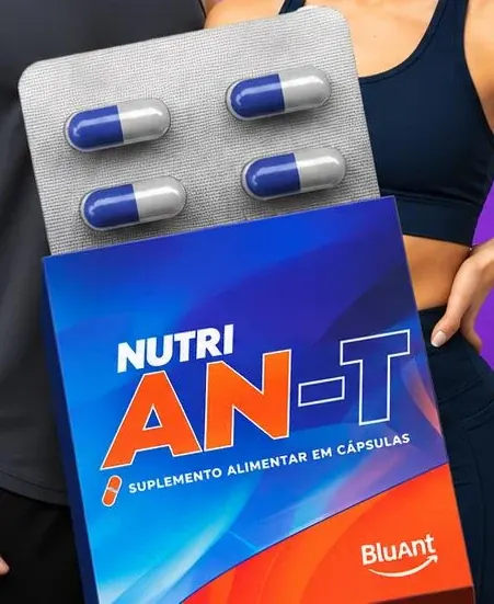 Cartela e embalagem do Nutri AN-T
